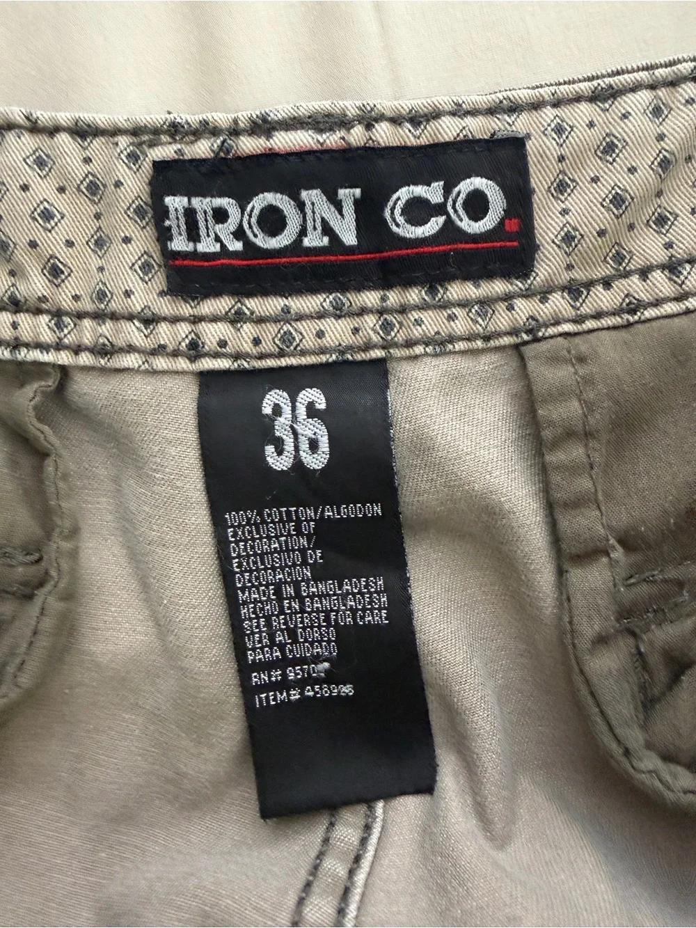 Iron Co. utility cargo